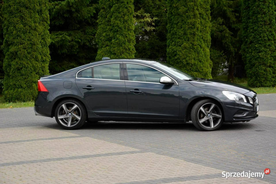 Volvo S60 RDesign Duża Navi Skóry Led czujnik parkowania Ostrów Mazowiecka
