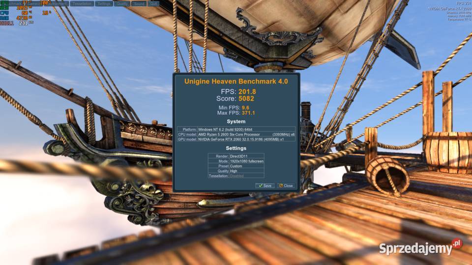 Komputer gamingowy RTX 2060 Ryzen 5 2600 16GB wielkopolskie