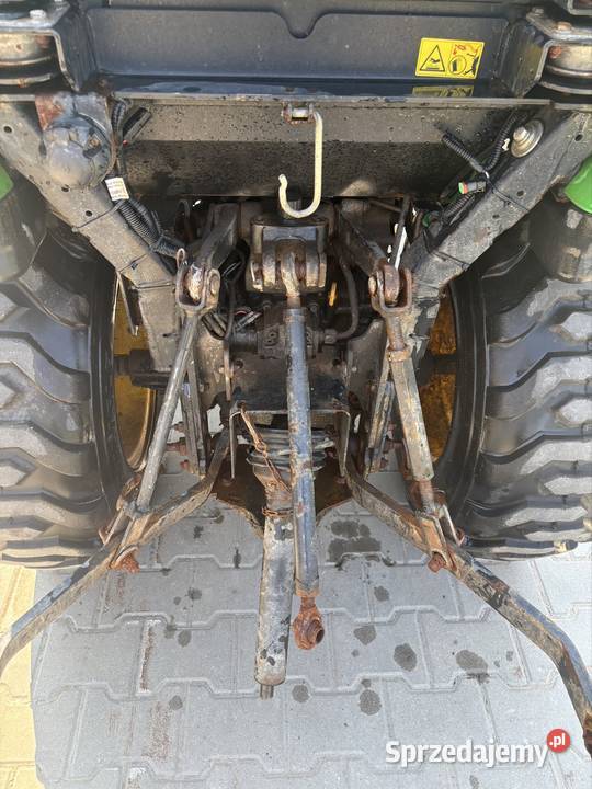 Traktorek John deere 2026r pług posypywarka John Deere sprzedam