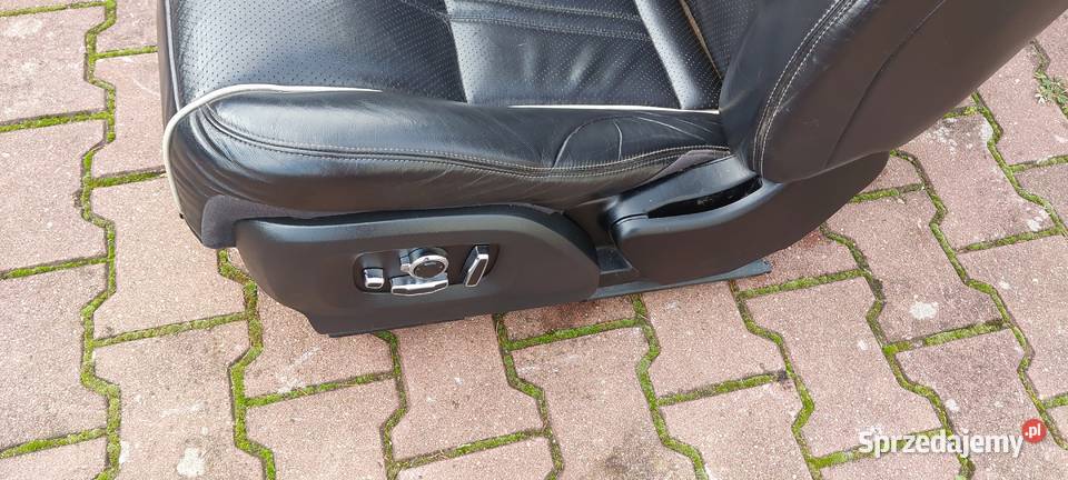 Fotele komplet grzane wentylowane JAGUAR XJ X351 Szczecin