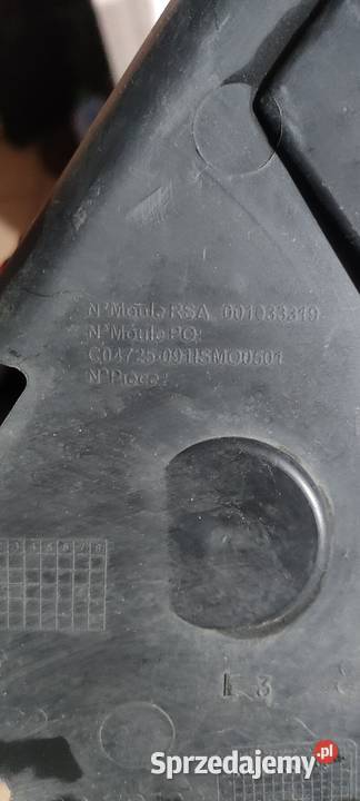 Ślizgi zderzaka przedniego Renault grand scenic osobowe Żary sprzedam