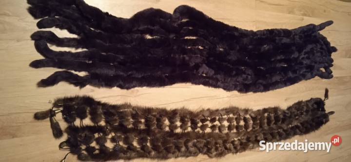 Dwa szale futrzane Świdnica