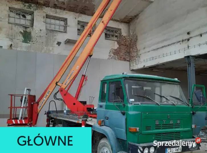 Podnośnik koszowy 18m STAR 200 OKAZJA Bielawa