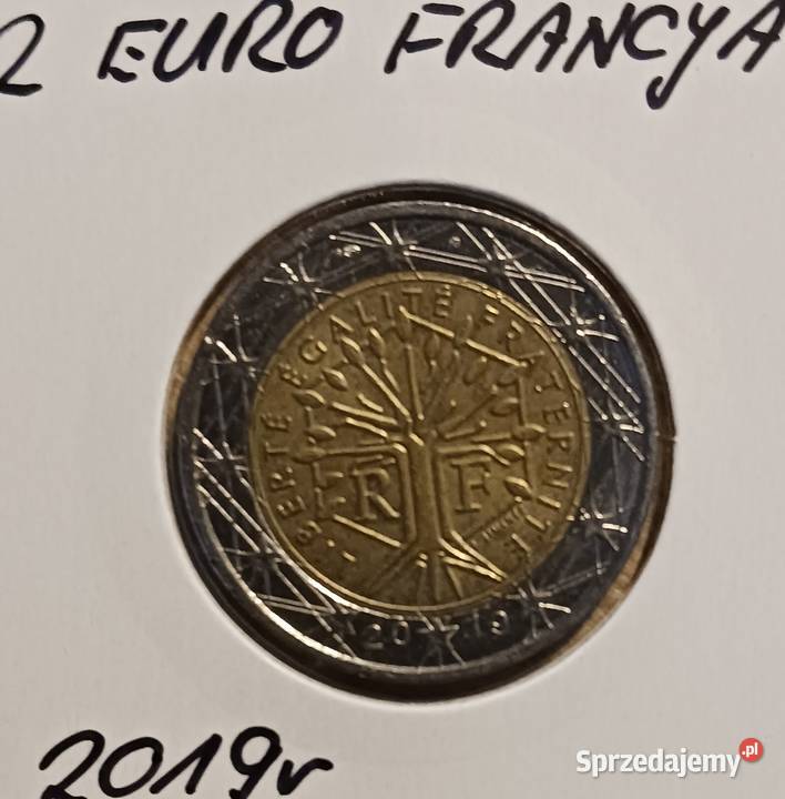 2 Euro Francja 2019 r wielkopolskie Konin