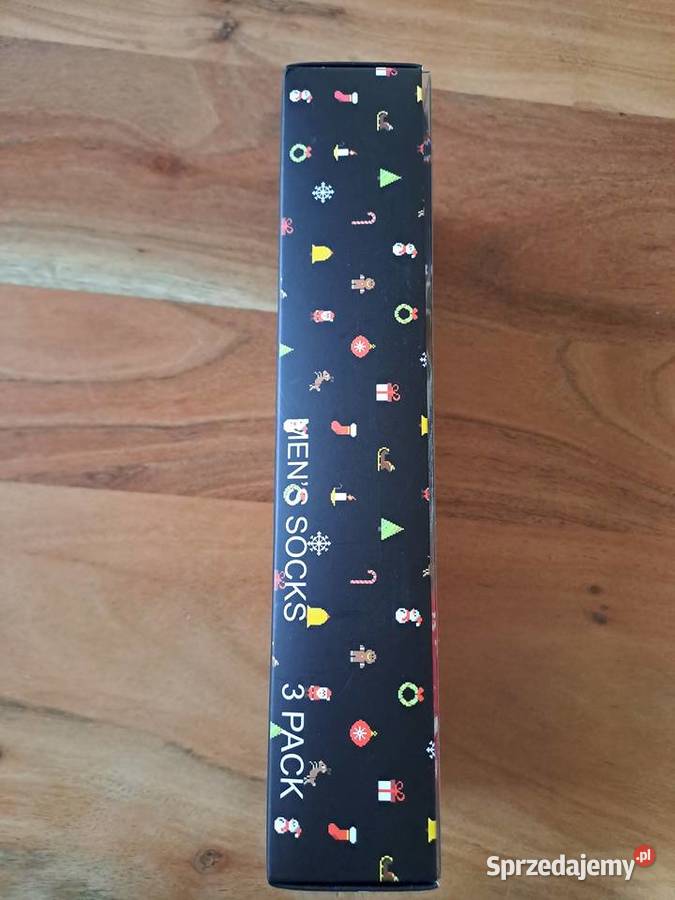 Skarpetki świąteczne w pudełku ho ho ho Rozmiar M mazowieckie Warszawa