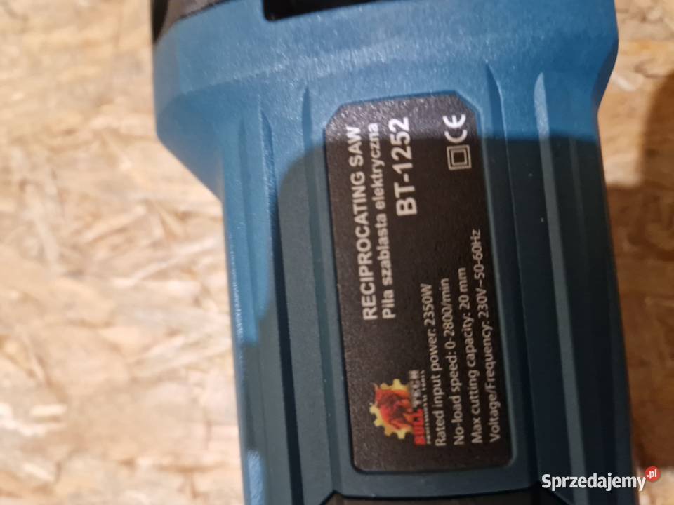 PIŁA SZABLASTA LISI OGON pilarka wyrzynarka Bull Głogowa