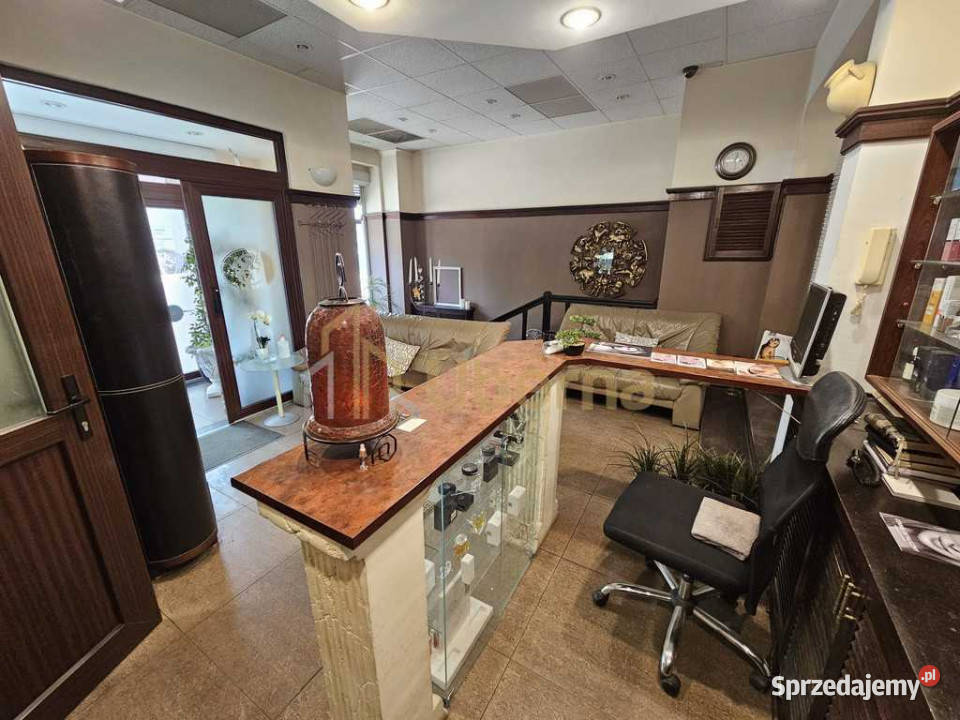 Gotowy salon fryzjerskokosmetyczny 125m2 wentylacja Szczecin