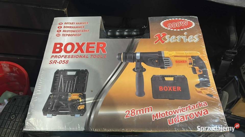 Młotowiertarka z udarem