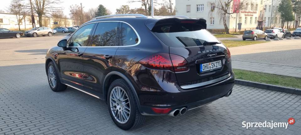Porsche Cayenne S48 V8 400koni Sportowe tłumiki Szczecin
