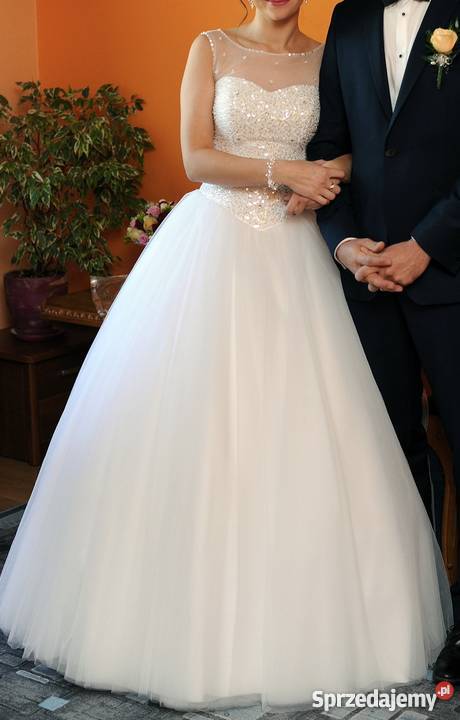 Przepiękna suknia ślubna Rzeczyce