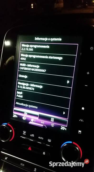 Renault RLINK 2 RLINK 2 Talisman Scenic Megane GPS i akcesoria