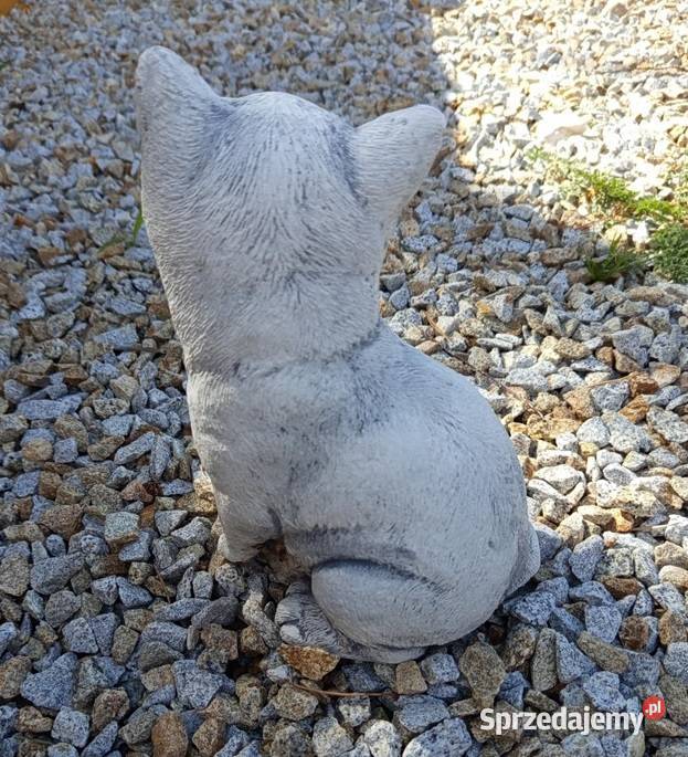 FIGURKA OGRODOWA betonowa rzeźba KOT Z75 Rzeźby i figury Nysa