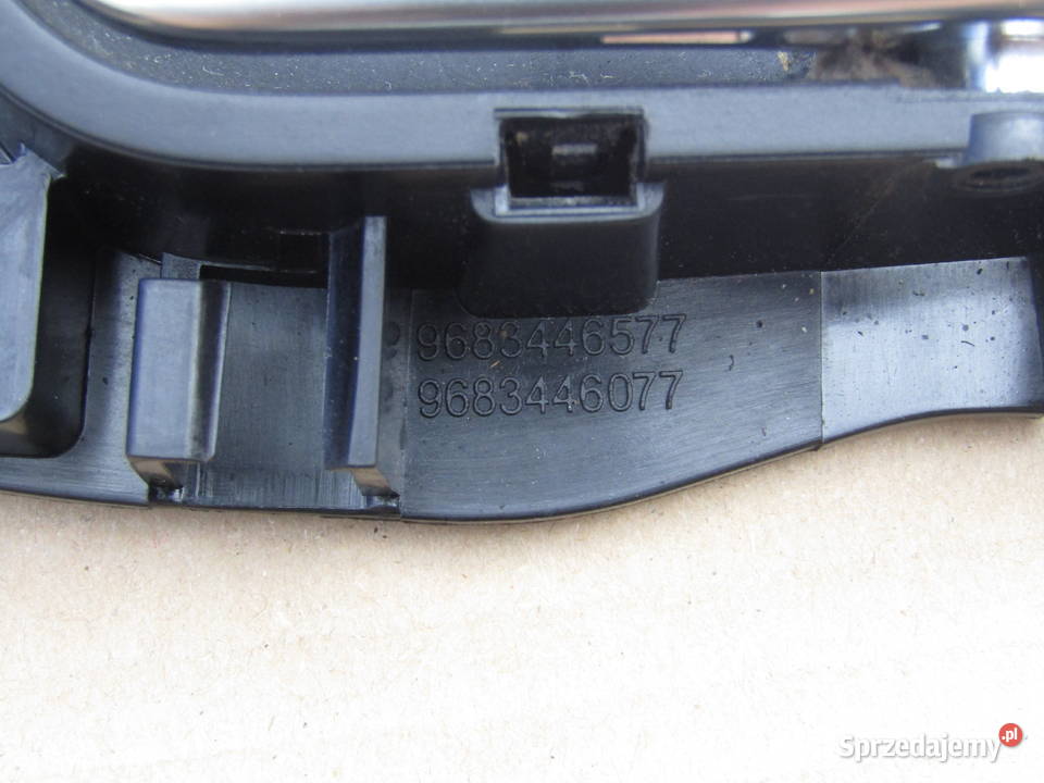 KLAMKA WEWNĘTRZNA CITROEN C3 PICASSO 9683446877 łódzkie Mysłaków sprzedam