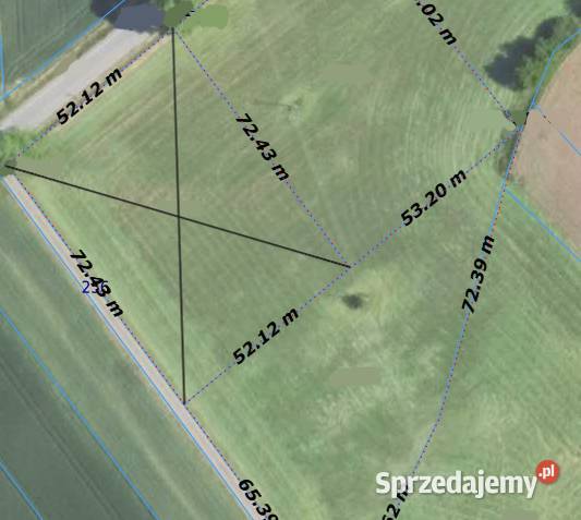 Działki budowlane 37 ar Tryńcza