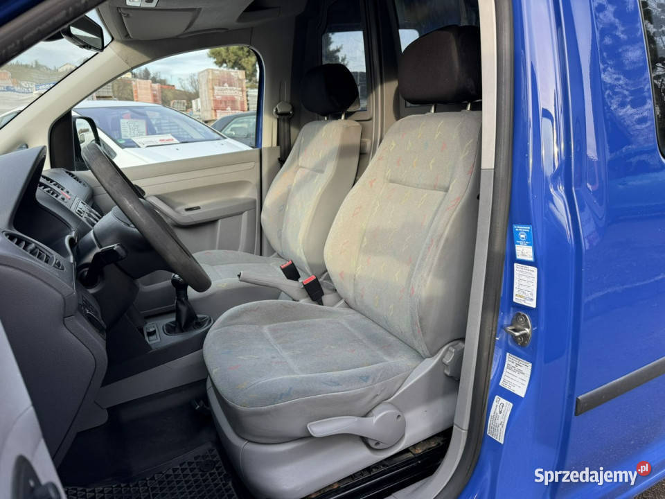 Volkswagen Caddy Klimatronic 2stref Ele szyby Zarejestrowany w Polsce