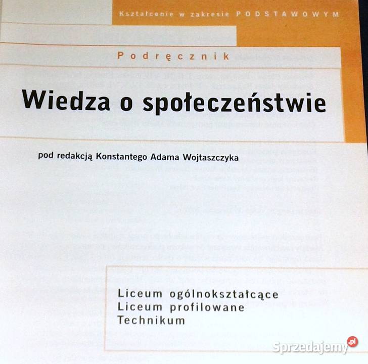 Wiedza o społeczeństwie Konstanty Adam Chełm