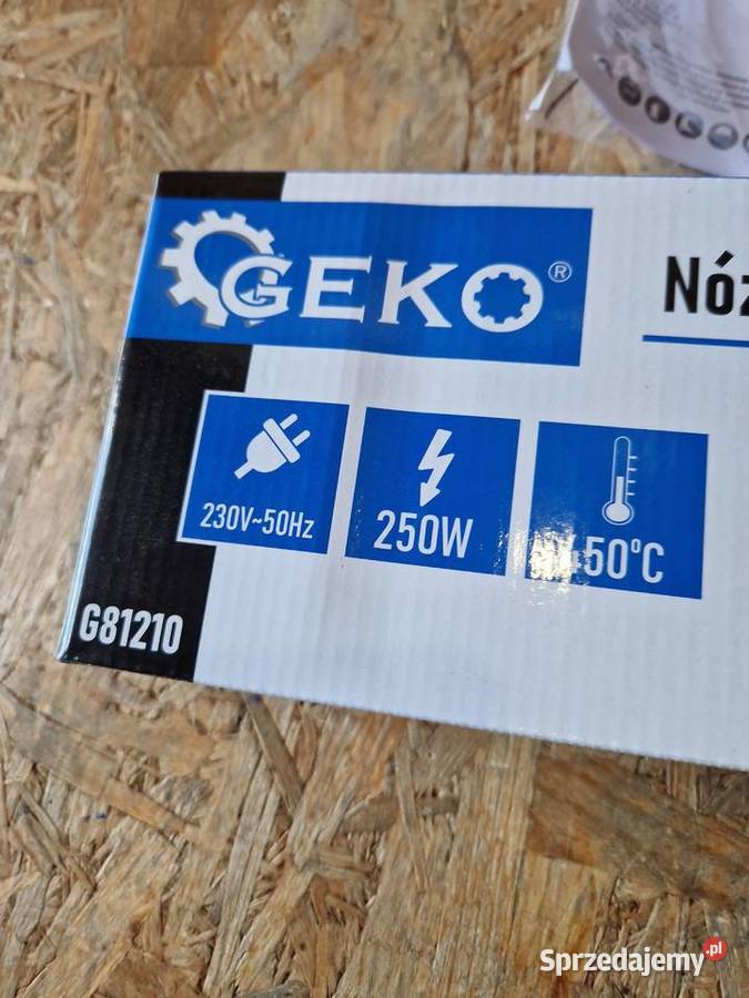 Nóż termiczny do styropianu GEKO G81210 250W Głogowa