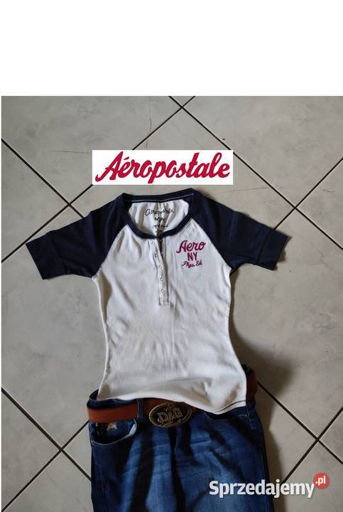 Aero aeropostale koszulka bluzka top tshirt świętokrzyskie