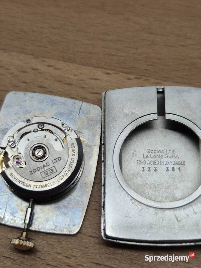 Szwajcarskiej zegarek Zodiac automat Zegarki i Biżuteria śląskie Chorzów