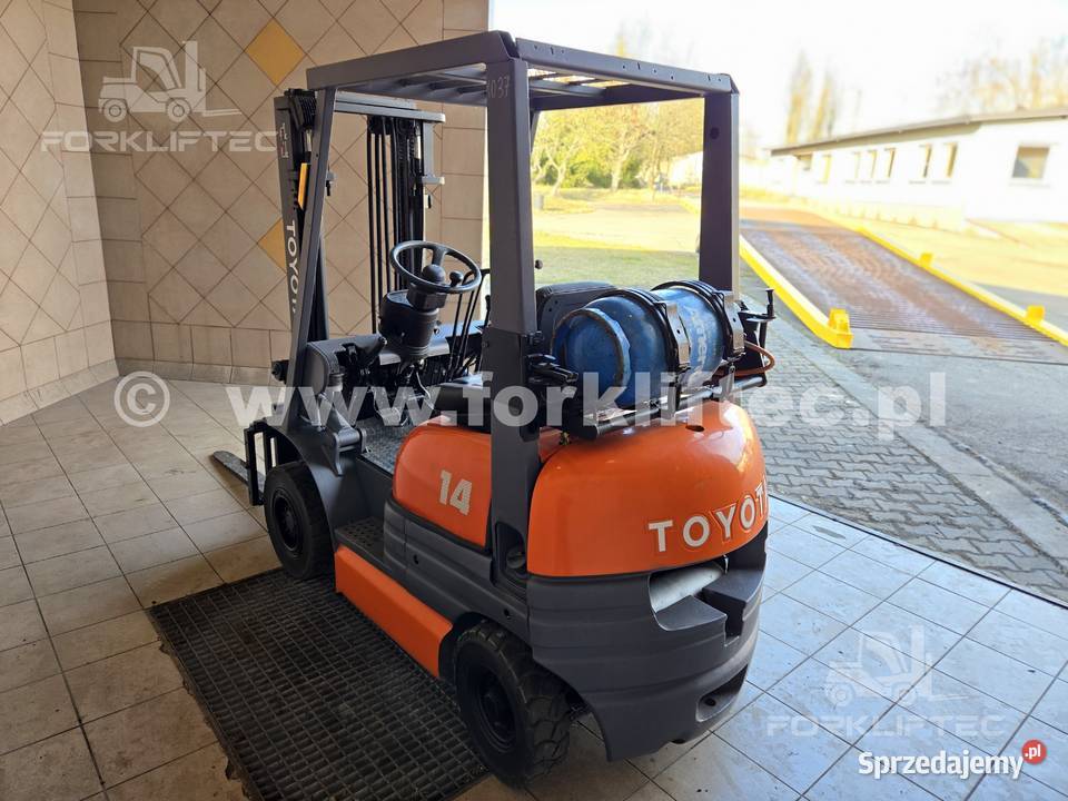 Wózek Widłowy TOYOTA 6FG14 Wózki Widłowe TOYOTA sprzedam