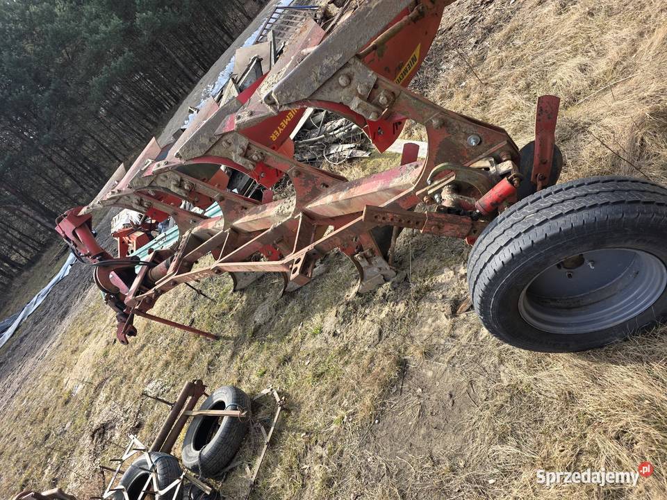 Pług Niemeyer 4 skibowy Burzenin sprzedam