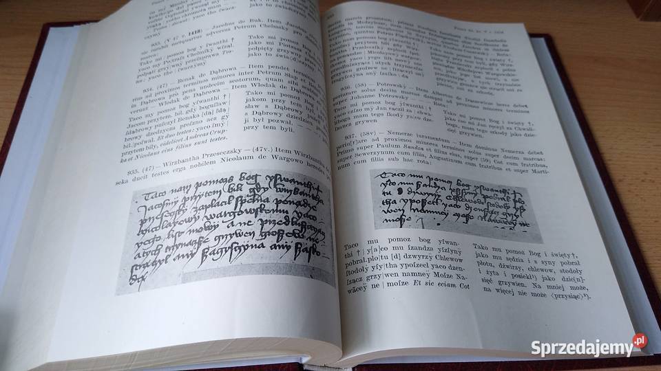 Wielkopolskie roty sądowe XIVXV w T 1 Poznańskie Gdańsk sprzedam