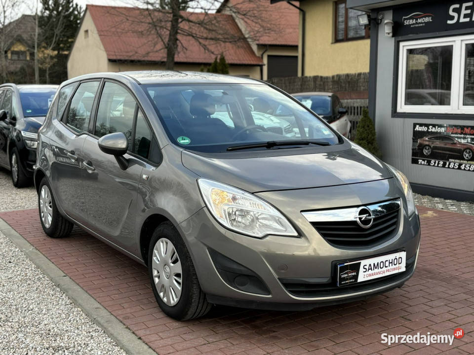 Opel Meriva Gwarancja Klima 14 II 2010 elektryczne lusterka mazowieckie Sade Budy sprzedam
