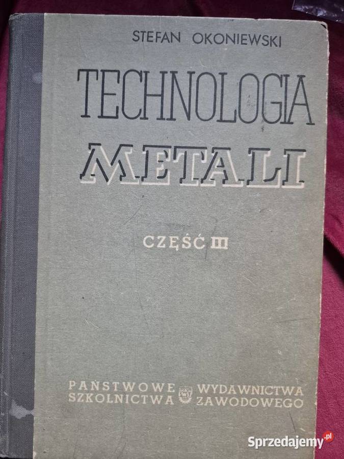 Technologia Metali 3 Pozostałe Stargard