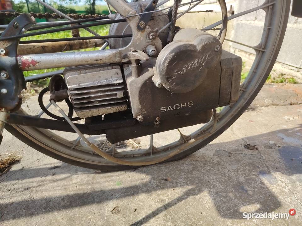 Rower z Silnikiem Sachs Spalinowy Kłodawa