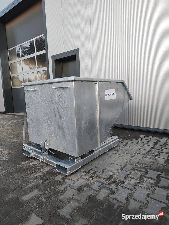 Kontener samowyładowczy do wózka widłowego 1m3 Sieradz sprzedam