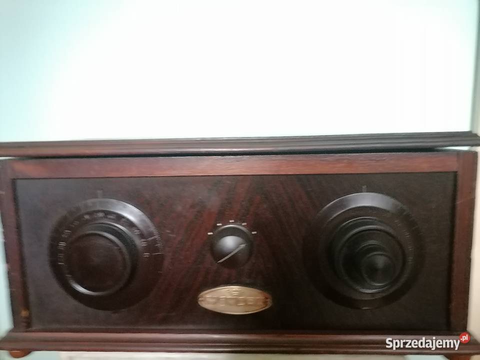 Stare Radio lampowe z lat 20 tych