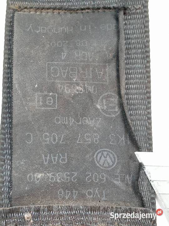 PAS BEZPIECZEŃSTWA LEWY PRZÓD KIEROWCY VW osobowe świętokrzyskie