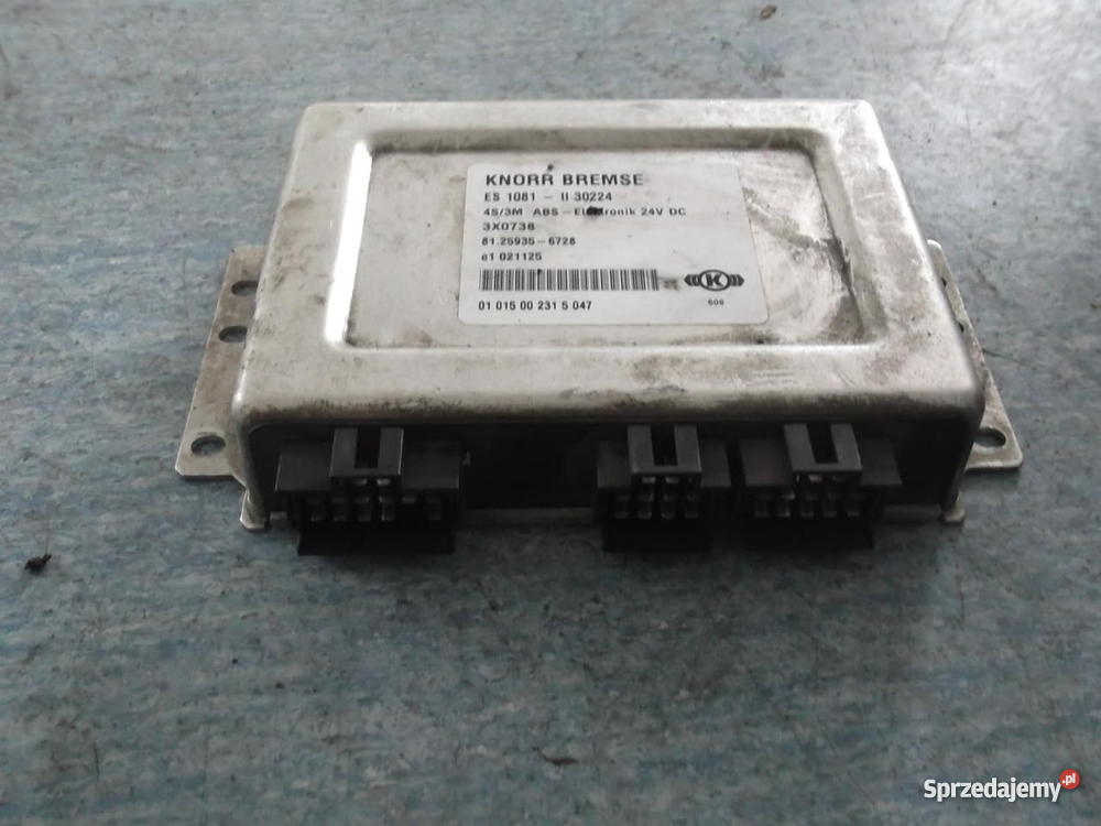 sterownik ABS MAN 81259356728 81259356728 śląskie