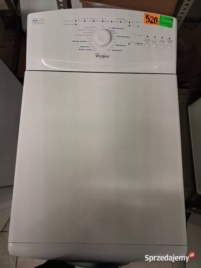 PRALKA OD GÓRY ŁADOWANA WHIRLPOOL