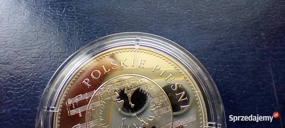Stare monety Medal 95 Rocznica Hymnu Narodowego Kolekcje Lesko