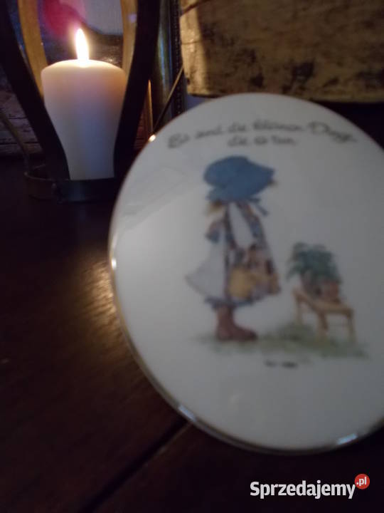 Porcelanowy Obrazek Holly Hobbie Vintage Szczecin
