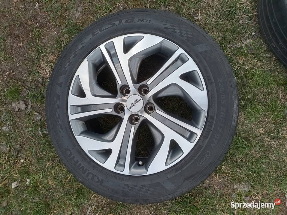 Felgi aluminiowe Citron C5 17 5x108 opony letnie Ostrołęka