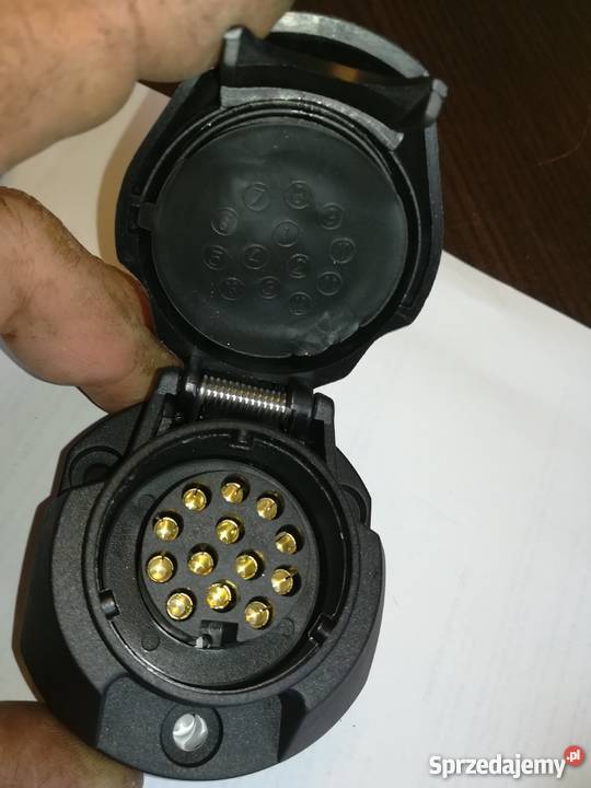 wtyczka 7pin 13 pin gniazdo 7pin 13pin Kościan