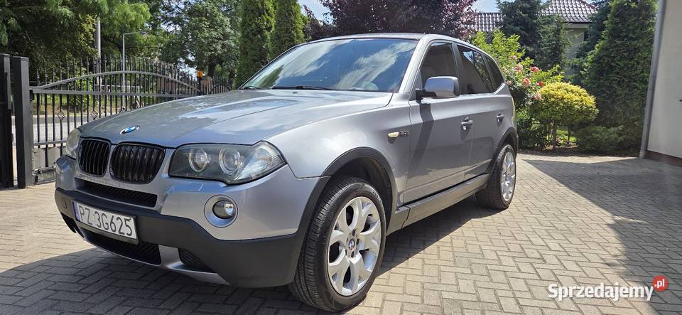 Bmw x3 e83 30d 218 xenon automat sprawdz grafitowy Pławce