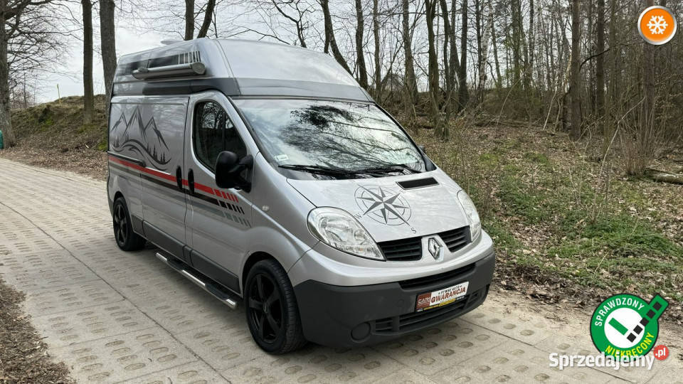 samochody kempingowe Renault Trafic Kamper long Rok produkcji 2013 pomorskie Gdańsk