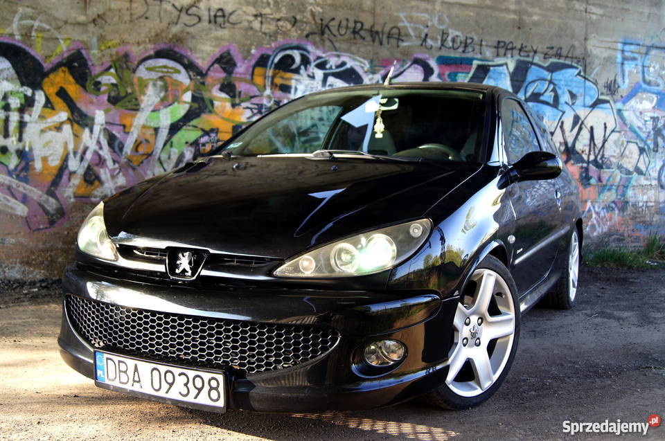 Peugeot 206 RCGTS16 radio Wałbrzych sprzedam