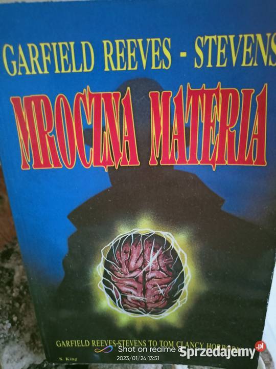 Mroczna materia Stevens horror książki Warszawa mazowieckie sprzedam