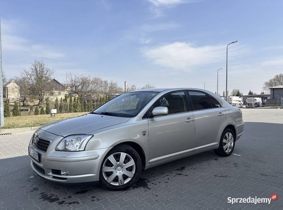 Toyota Avensis 20D4D 115 HAK 2004 2000cm3 świętokrzyskie Pińczów