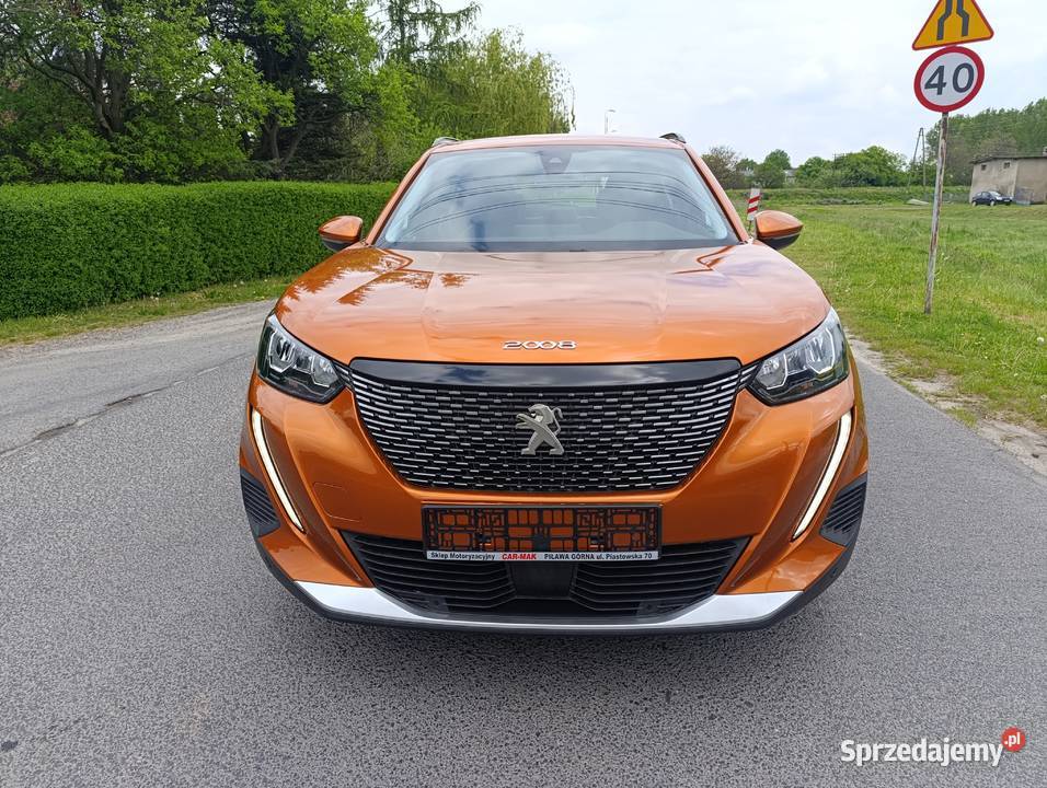 Peugeot 2008 12 Benz 2020r Allure 1200cm3 dolnośląskie Dzierżoniów