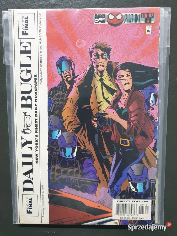 Daily Bugle miniseria 3 komiksy Marvel USA Gdynia