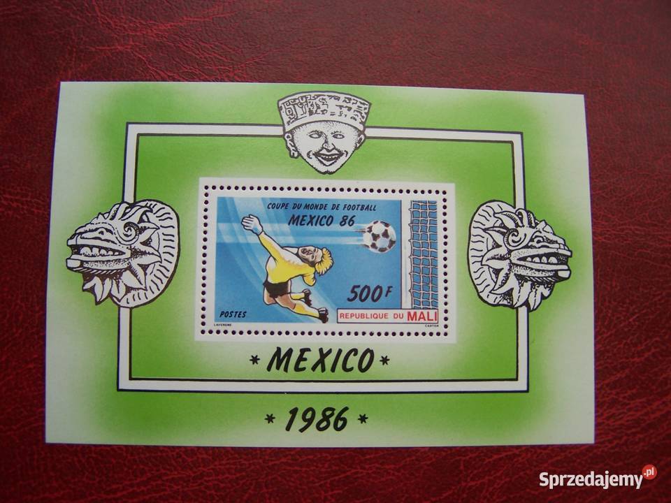 Mali 1986 MNH Mi 106869 Sport Piłka nożna MŚ Tychy sprzedam