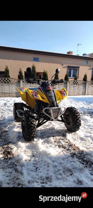 KAWASAKI KFX 400 HOMOLOGACJA Zadworna