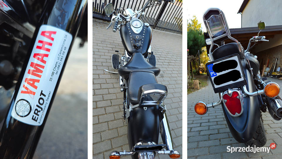 Yamaha XVS Drag Star krajowy mały przebieg lubelskie Krasnystaw
