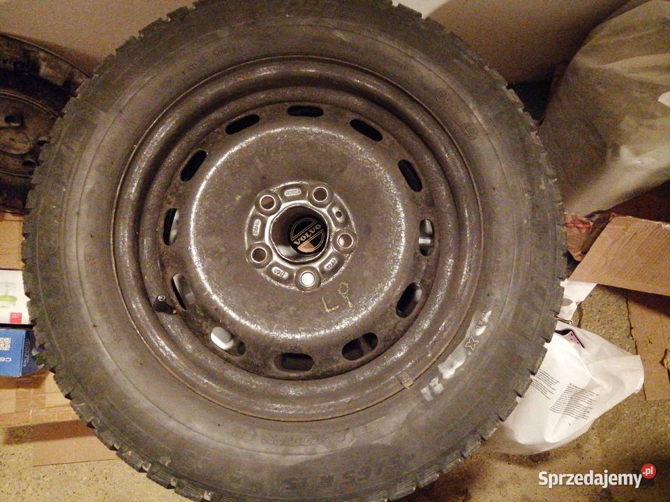 Koła zimowe Volvo s40 kompletne stalowe bieżnik Iwanowice Dworskie