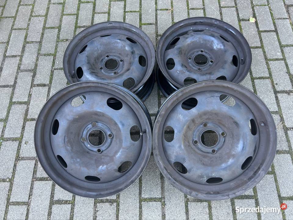 Citroe n Citroen Peugeot 4xfelgi stalowe 16 Średnica 16" lubuskie Gorzów Wielkopolski sprzedam